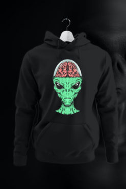 Alien mozak hoodie