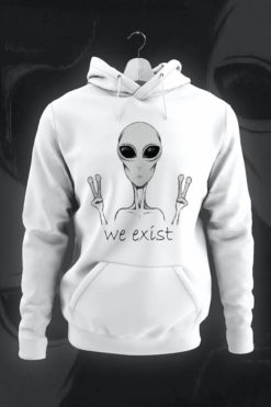 We exist hoodie